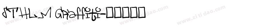 STHLM Graffiti字体转换